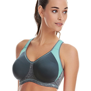 best sports bra for breast implants running