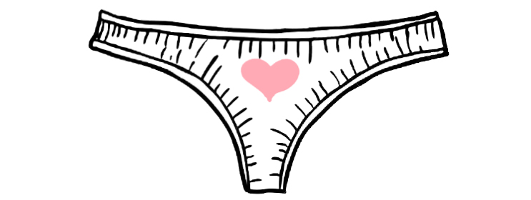 Where did the word 'Panties' come from in describing underwear