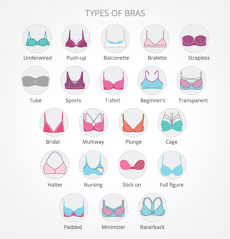 breast shapes for bras